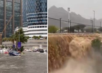 Ντουμπάι: Απίστευτη κακοκαιρία – Μετατράπηκε σε… πλωτή πόλη