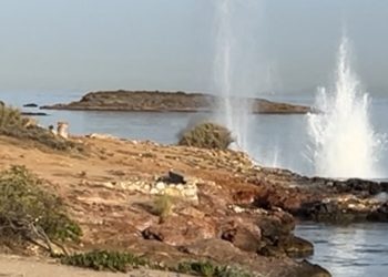 Εξουδετερώθηκε νάρκη στο Καβούρι