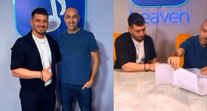 Ο Πιλάτος Κουνατίδης υπέγραψε με τη Heaven Music