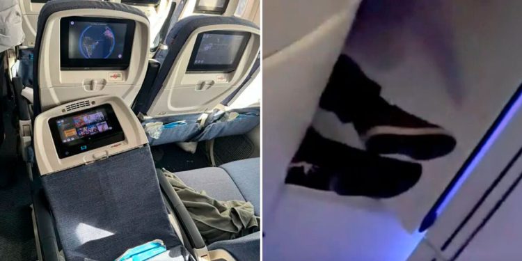 Επιβάτης εκτινάχθηκε στο ντουλάπι χειραποσκευών μετά από ανατάραξη πτήσης