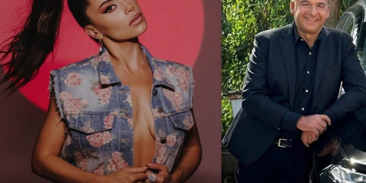 Μαρία Αντωνά και Γιώργος Λιάγκας στην Τήνο