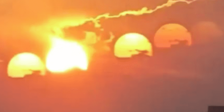 Κίνα: Μυστήριο με video που δείχνει 7 ήλιους – Η εξήγηση