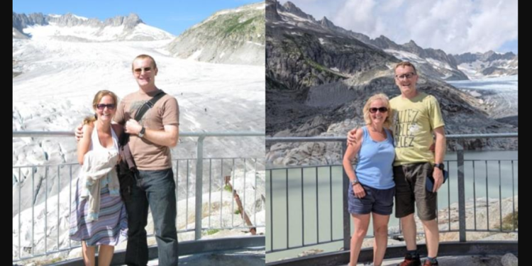 Δυο φωτογραφίες με διαφορά 15 ετών έγιναν viral – Δείχνουν πόσο γρήγορα ζεσταίνεται ο πλανήτης