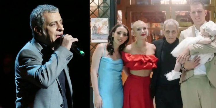 Θέμης Αδαμαντίδης: Τρισευτυχισμένος παππούς – Βάπτισε την εγγονή του στα Τρίκαλα