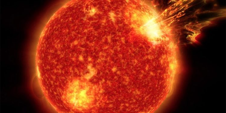 «Ηλιακή καταιγίδα» κατευθύνεται προς τη Γη