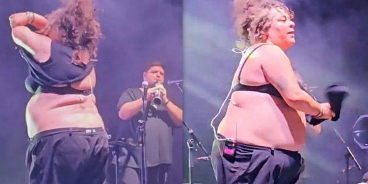 Ξεσπά η Ματούλα Ζαμάνη για την μπλούζα: «Στην επόμενη συναυλία θα βγω με μπούρκα»