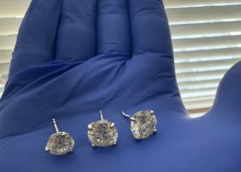 Κλέφτης κατάπιε διαμαντένια σκουλαρίκια αξίας 769.500 δολαρίων