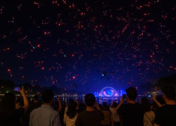 Χάος στον αέρα: Κατέρρευσαν εκατοντάδες drones σε εντυπωσιακό show στο Βιετνάμ!