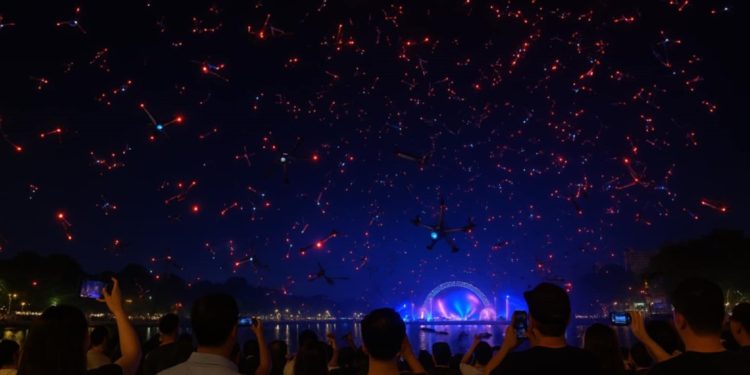 Χάος στον αέρα: Κατέρρευσαν εκατοντάδες drones σε εντυπωσιακό show στο Βιετνάμ!