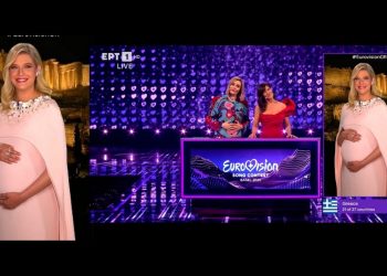 Η Τζένη Θεωνά μάγεψε στον τελικό της Eurovision – Η πιο όμορφη στιγμή της βραδιάς