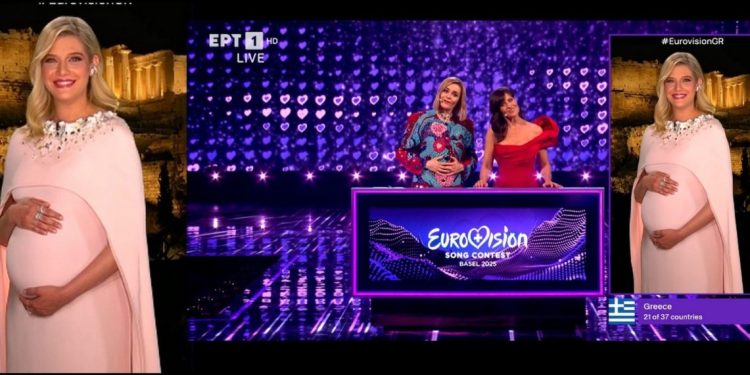 Η Τζένη Θεωνά μάγεψε στον τελικό της Eurovision – Η πιο όμορφη στιγμή της βραδιάς