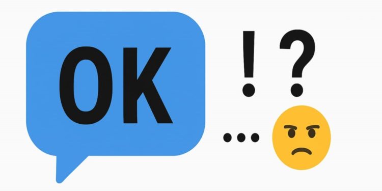 Τελικά, τι σημαίνει όταν σου απαντούν απλά “ΟΚ”; Μήνυμα συμφωνίας ή παγωμάρας;