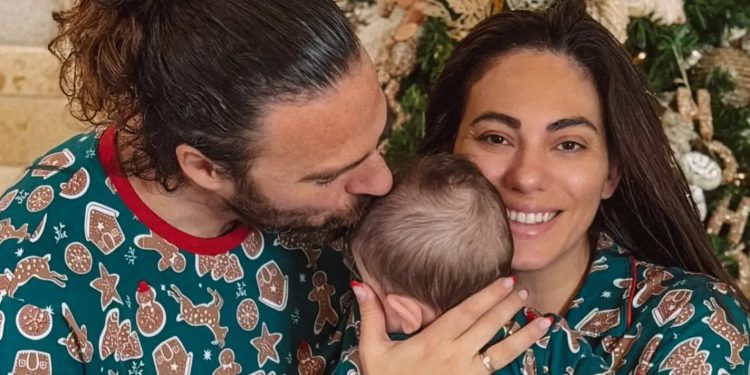 Ευρυδίκη Βαλαβάνη-Γρηγόρης Μόργκαν: Ο 5 μηνών γιος τους κέρδισε το φλουρί