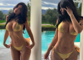 Kylie Jenner: Ανέβασε 4 φωτογραφίες με χρυσό μπικίνι και τρέλανε τους θαυμαστές της