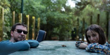 Ο Νίκος Ζουρνής και η Ντίνα Σκέμπρηστον Σταυρό του Νότου club